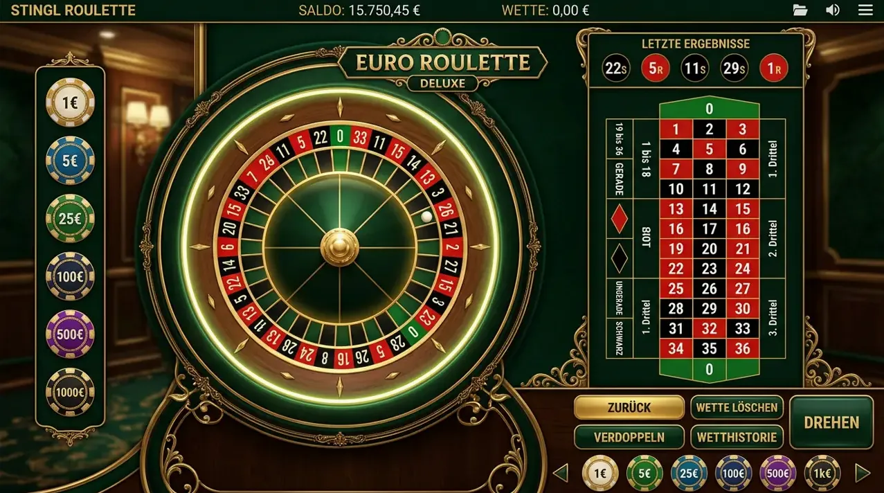 Roulette im Million