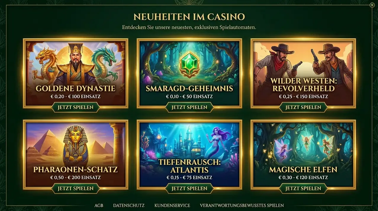 Jackpot-Spiele im Million