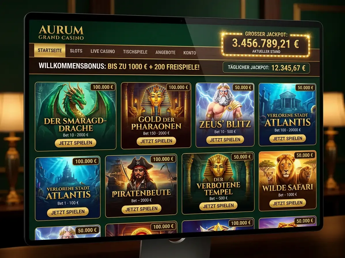 Million — Spielsaal und Angebot